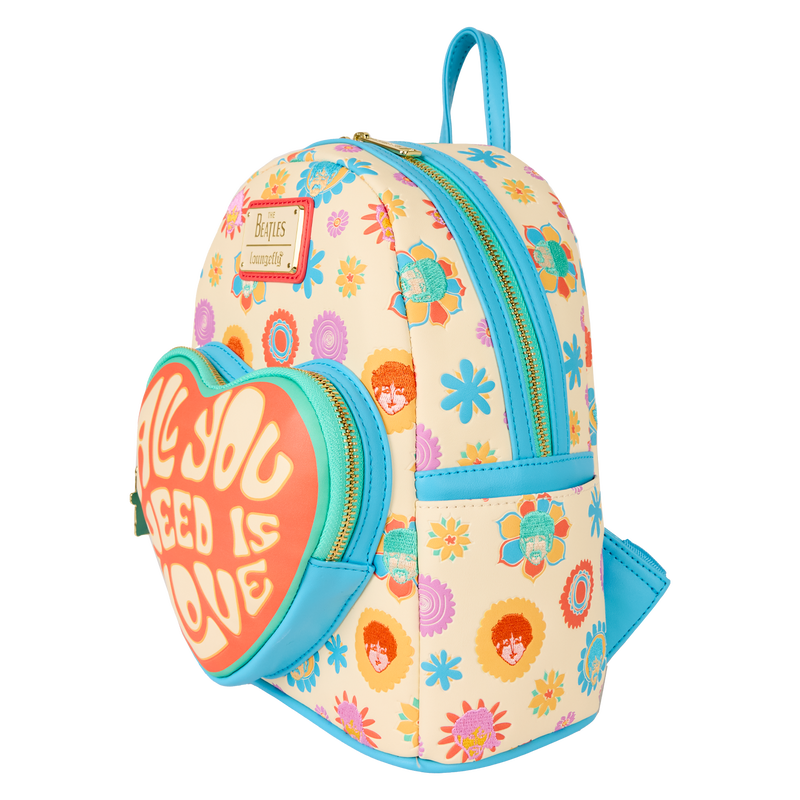 The Beatles All You Need Is Love Mini Backpack, , hi-res view 3