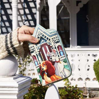 Lady and the Tramp Portrait House Zip Around Wallet, Image 2