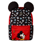 Mickey Mouse All-Over Print Nylon Full-Size Backpack, , hi-res view 1