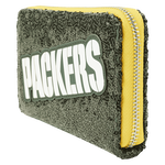 NFL Green Bay Packers Sequin Zip Around Wallet, , hi-res view 2