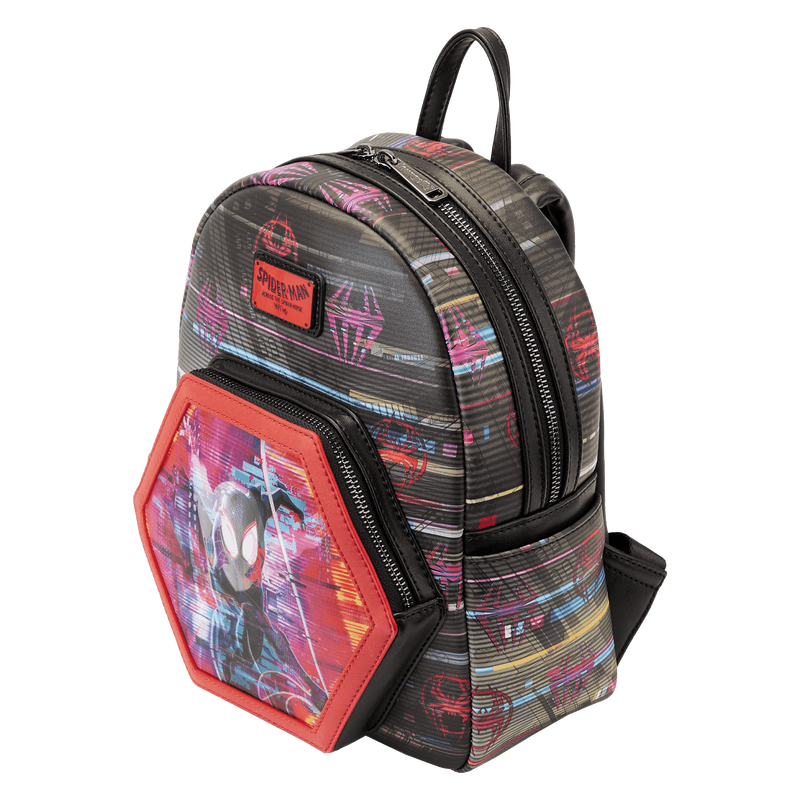 Across the Spider-Verse Lenticular Mini Backpack, , hi-res view 4