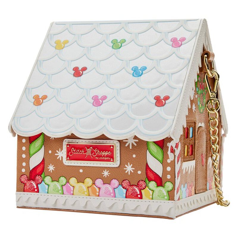 Stitch Shoppe Minnie Mouse Gingerbread House Crossbody Bag, , hi-res image number 4