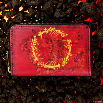 The Lord of the Rings The One Ring Glow Zip Around Wallet, Image 2