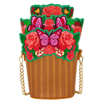 Loungefly Flower Basket Figural Crossbody, , hi-res view 1