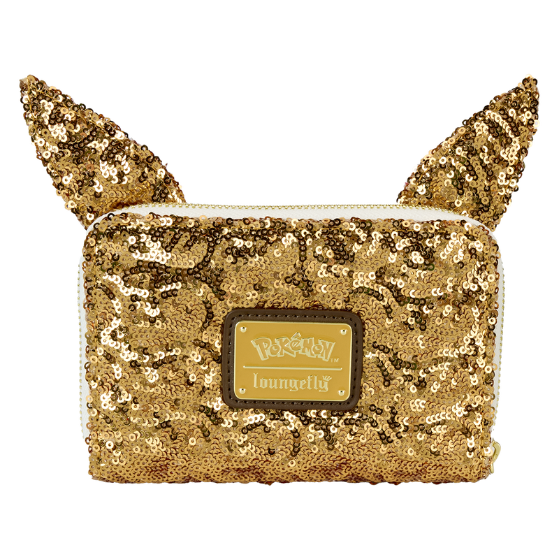 Pokémon Exclusive Eevee Sequin Cosplay Zip Around Wallet, , hi-res view 5