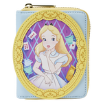 Alice in Wonderland Cameo Zip Around Wallet, , hi-res image number 1