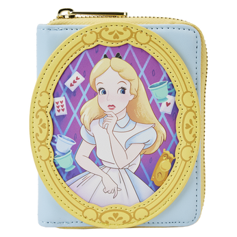Alice in Wonderland Cameo Zip Around Wallet, Image 1