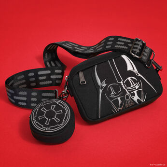 Star Wars Darth Vader Canvas Sling Crossbody Bag with Coin Bag, Image 2