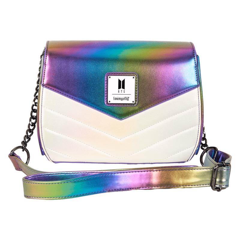 Funko Pop! By Loungefly BTS Iridescent Quilted Crossbody Bag, , hi-res view 5