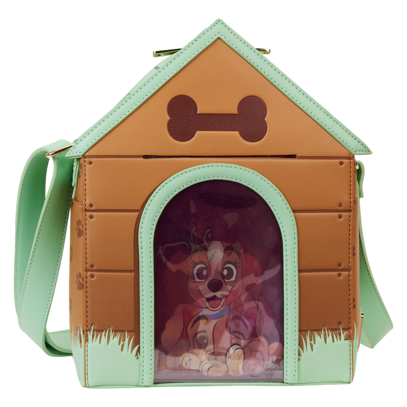 I Heart Disney Dogs Doghouse Triple Lenticular Figural Crossbody Bag, , hi-res view 1
