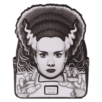 Universal Monsters Exclusive The Bride Of Frankenstein Glow Mini Backpack, Image 1