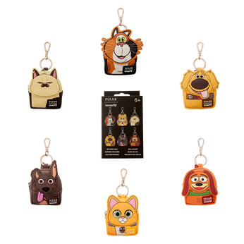 Pixar Dogs & Cats Mystery Mini Backpack Keychain Charm, Image 1
