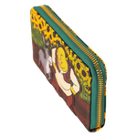 Shrek & Donkey Sunflower Field Zip Around Wallet, , hi-res view 6