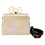Sanrio Hello Kitty 50th Anniversary Metallic Gold Crossbody Bag, , hi-res view 1