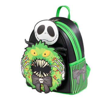 THE NIGHTMARE BEFORE CHRISTMAS WREATH MINI BACKPACK - DISNEY, Image 2