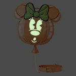 Stitch Shoppe Minnie Mouse Pumpkin Balloon Crossbody Bag, , hi-res view 3