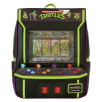 Teenage Mutant Ninja Turtles 40th Anniversary Vintage Arcade Lenticular Glow Mini Backpack, , hi-res view 1