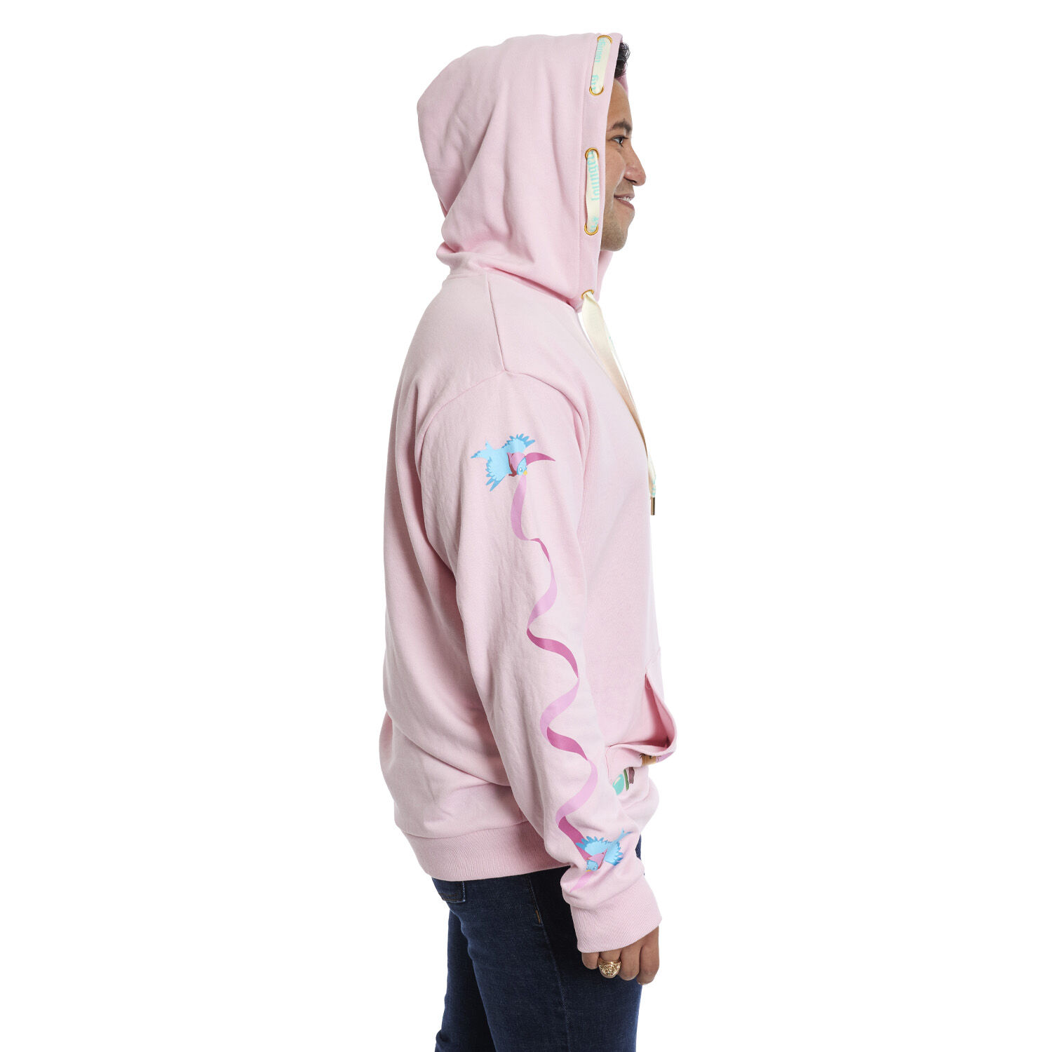 Zuckles pink hoodie hotsell