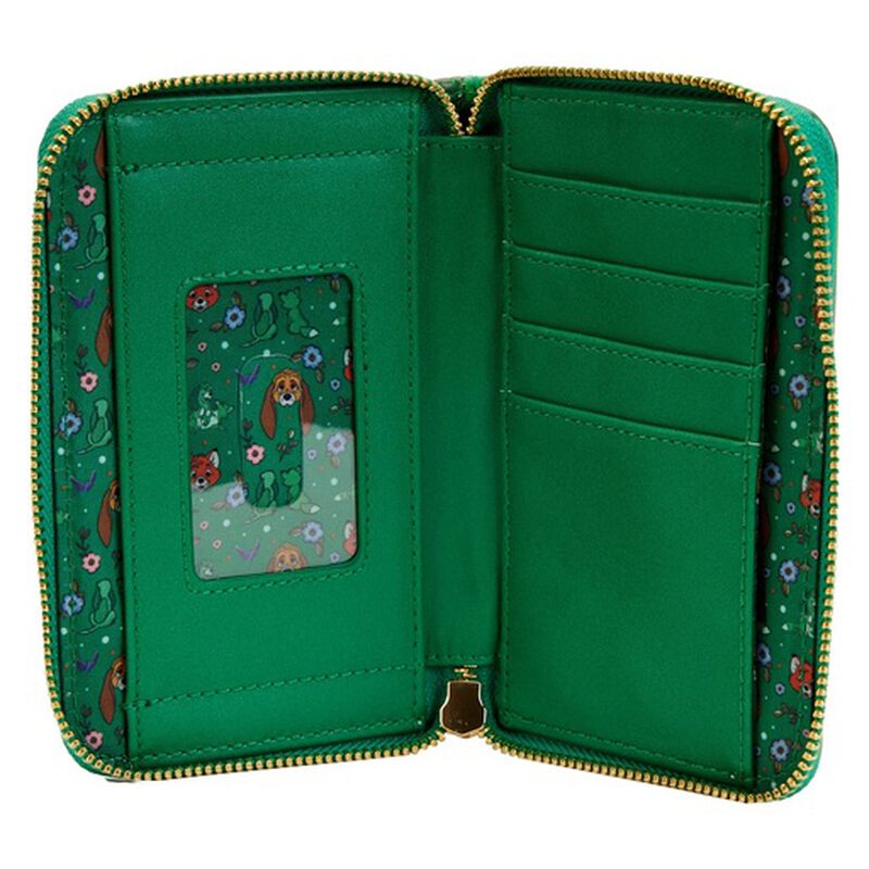 The Fox and the Hound Book Zip Around Wallet, , hi-res image number 5