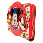 Mickey & Friends Classic All-Over Print Zip Around Wallet, , hi-res view 4