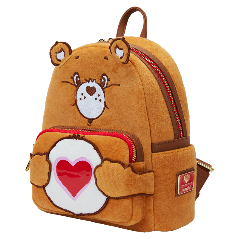 Care Bears Exclusive Tenderheart Bear Plush Cosplay Light Up Glow Mini Backpack, , hi-res view 7