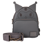 Sanrio Kuromi Monochrome Cosplay Convertible Mini Backpack & Crossbody Bag, , hi-res view 8