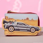 Back To The Future 40th Anniversary Delorean Accordion Wallet LFlifestyle1 view 2