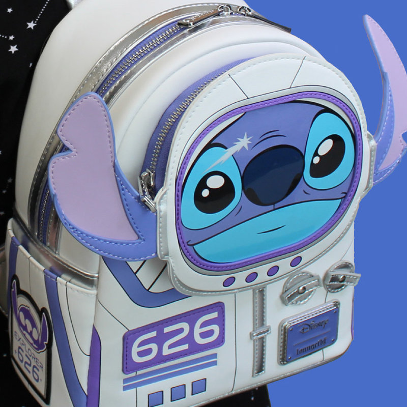 Lilo & Stitch Astronaut Stitch Figural Mini Backpack - Disney, , hi-res view 5