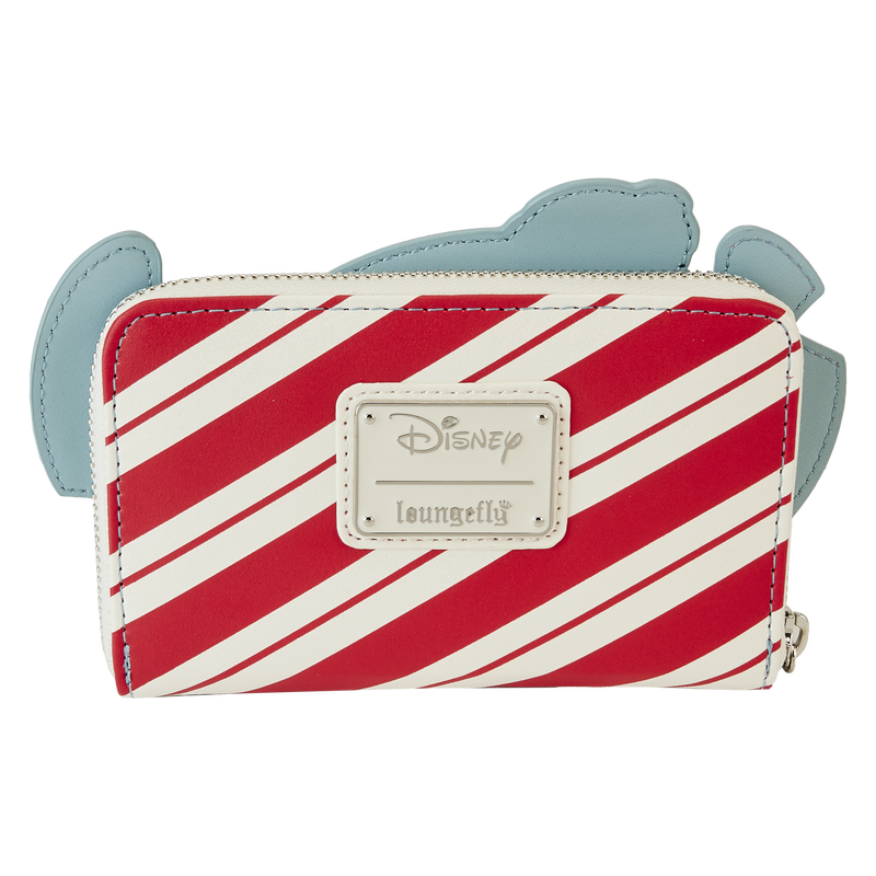 Stitch Holiday Glitter Zip Around Wallet, , hi-res view 3