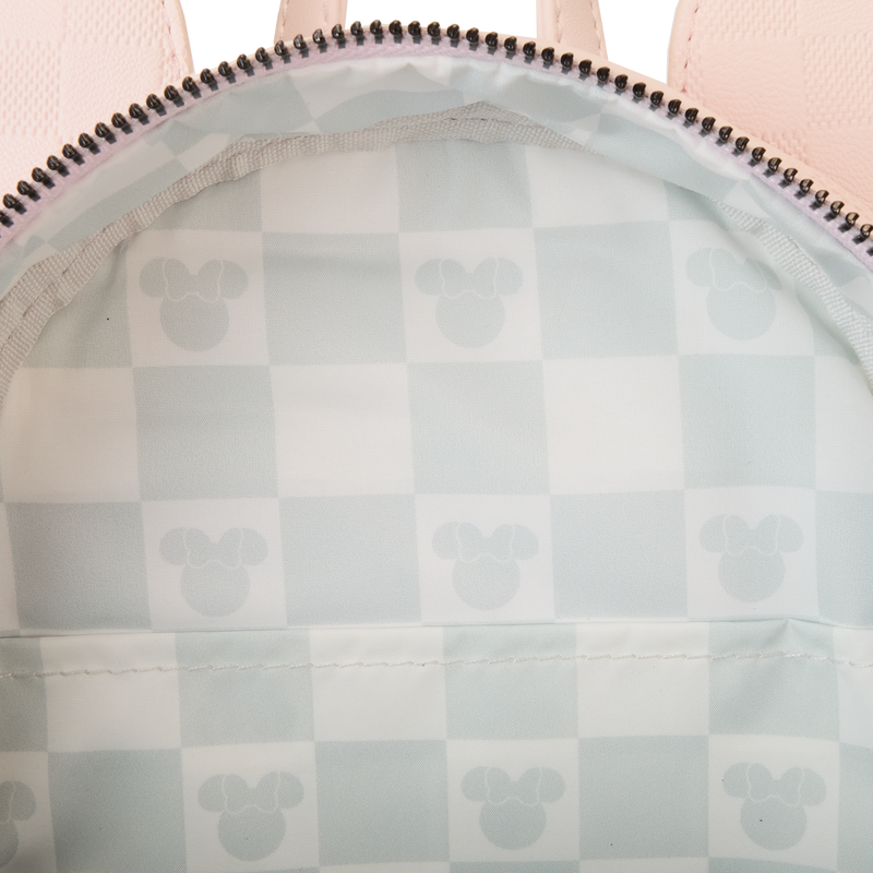 Minnie Mouse Checkered Texture Mini Backpack, , hi-res view 7