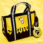 Peanuts 75th Anniversary Snoopy & Gang Tote Crossbody Bag With Coin Bag, , hi-res view 2