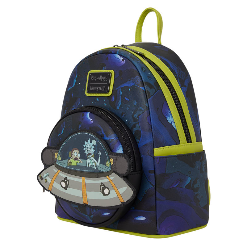 Rick and Morty Glow Mini Backpack, , hi-res view 4