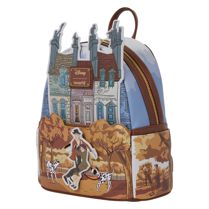 101 Dalmatians Roger & Anita Scene Mini Backpack, , hi-res view 6