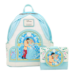 Disney Cinderella & Prince Stained Glass Curtain Mini Backpack, , hi-res view 4
