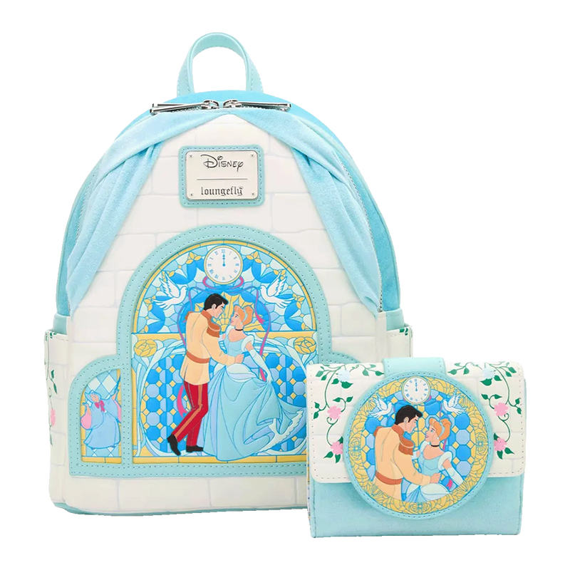 Disney Cinderella & Prince Stained Glass Curtain Mini Backpack, , hi-res view 4
