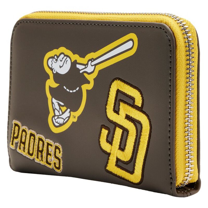 MLB SD Padres Patches Zip Around Wallet, , hi-res view 3