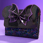 Minnie Mouse Exclusive Spiderweb Sequin Flap Wallet, , hi-res view 2