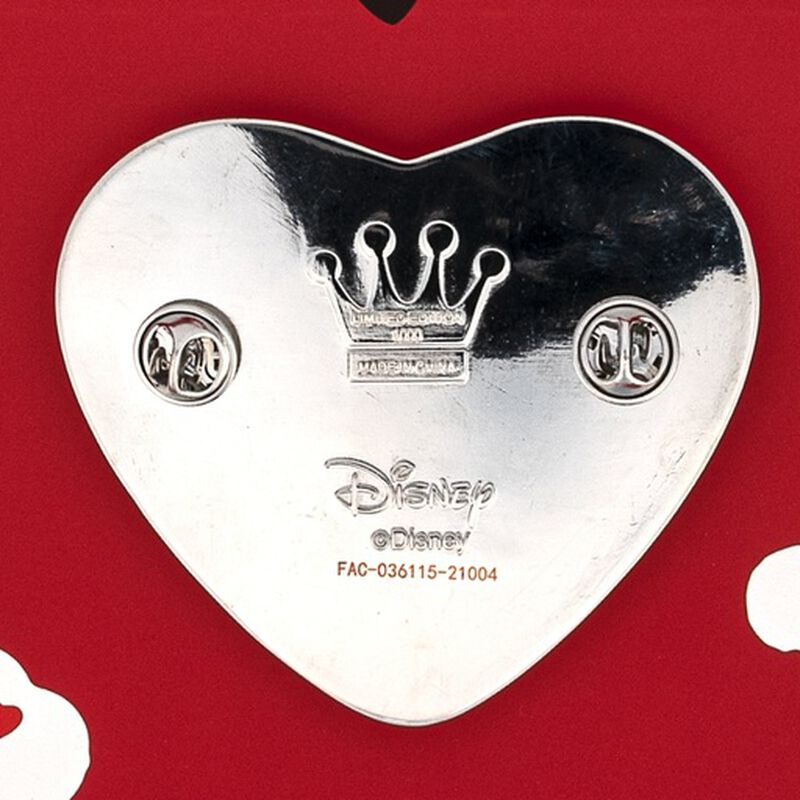 Disney Mickey & Minnie Mouse Love Confetti Collector Box Globe Enamel Pin, , hi-res view 4
