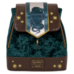 Exclusive Harry Potter Slytherin Banner Velvet Mini Backpack, , hi-res view 1