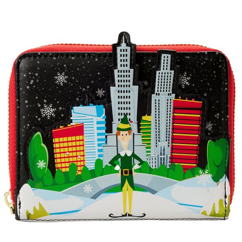 Elf Buddy in Manhattan Zip Around Wallet, , hi-res view 1