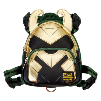 Loki Cosplay Mini Backpack Dog Harness, Image 1