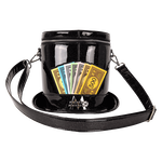 Monopoly 90th Anniversary Top Hat Glitter Figural Crossbody Bag image