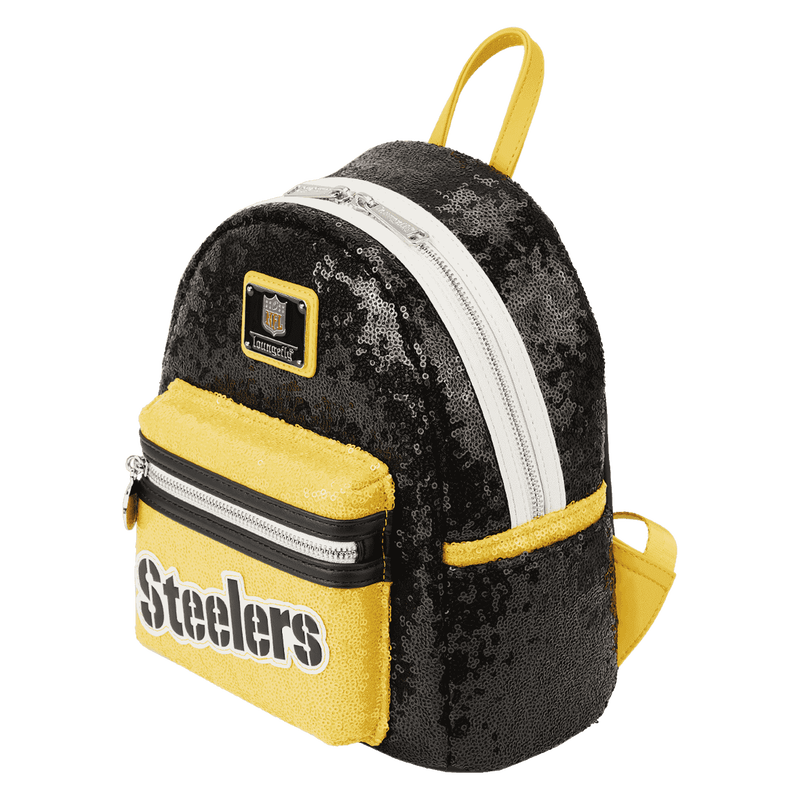 NFL Pittsburgh Steelers Sequin Mini Backpack, , hi-res view 3