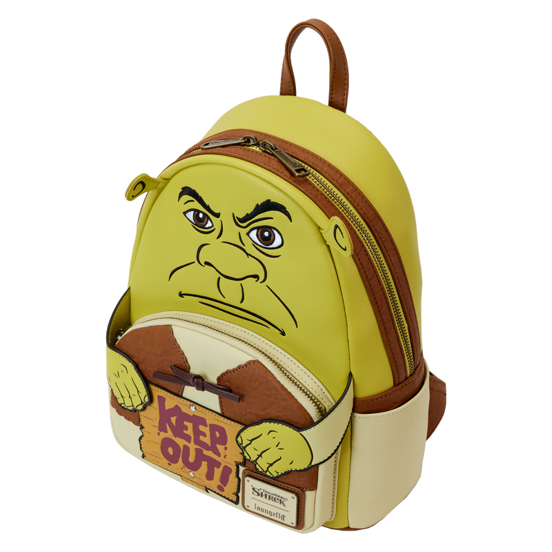 Shrek Keep Out Cosplay Mini Backpack, , hi-res view 5