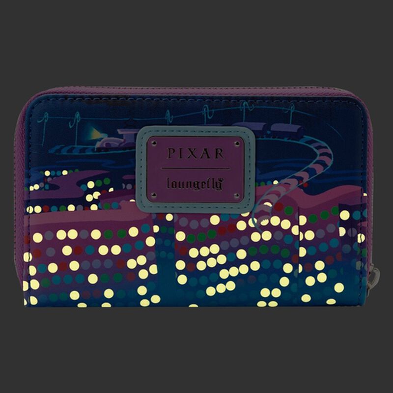 Inside Out Control Panel Glow Zip Around Wallet, , hi-res image number 5