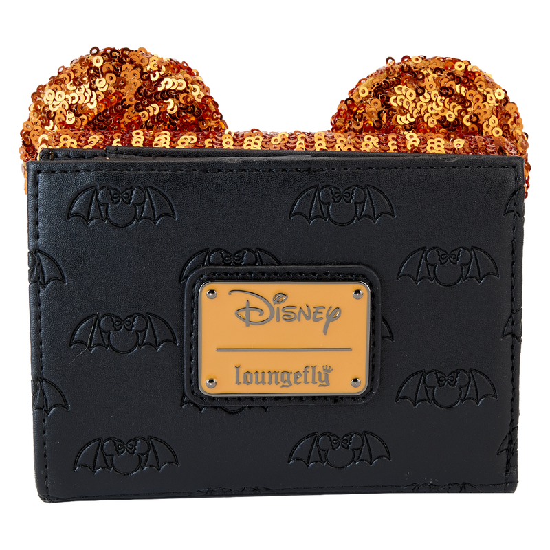 Minnie Mouse Exclusive Halloween Sequin Flap Wallet, , hi-res view 5