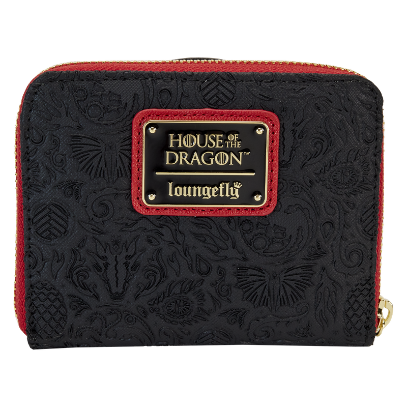 House of the Dragon All-Over Print House Targaryen Sigil Zip Around Wallet, , hi-res view 5