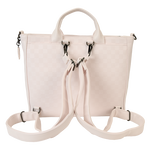 Minnie Mouse Checkered Texture Convertible Backpack & Tote Bag, , hi-res view 5