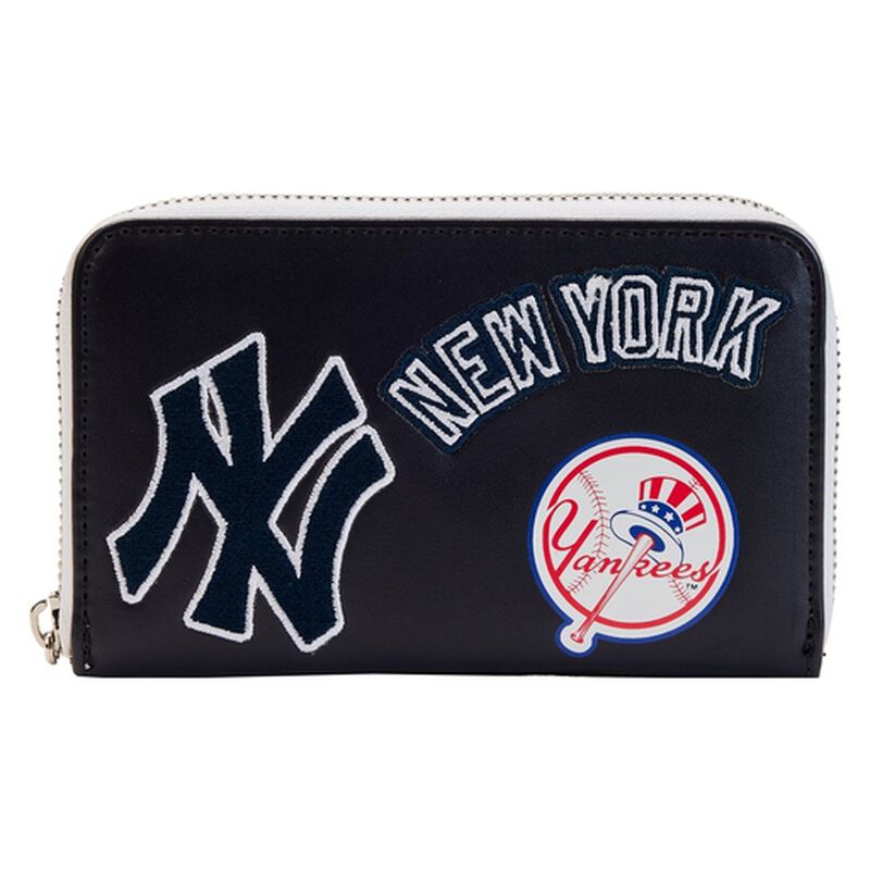 MLB NY Yankees Patches Zip Around Wallet, , hi-res image number 1