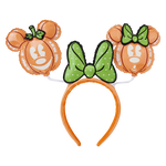 Stitch Shoppe Mickey and Minnie Mouse Pumpkin Balloon Ear Headband